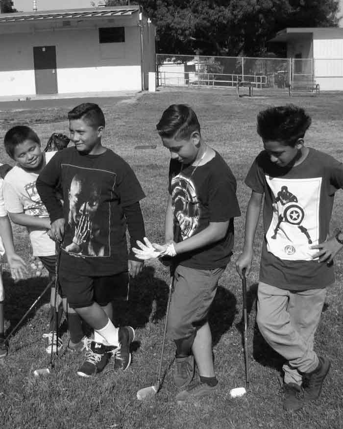 Academy SBCUSD On Campus Golfers